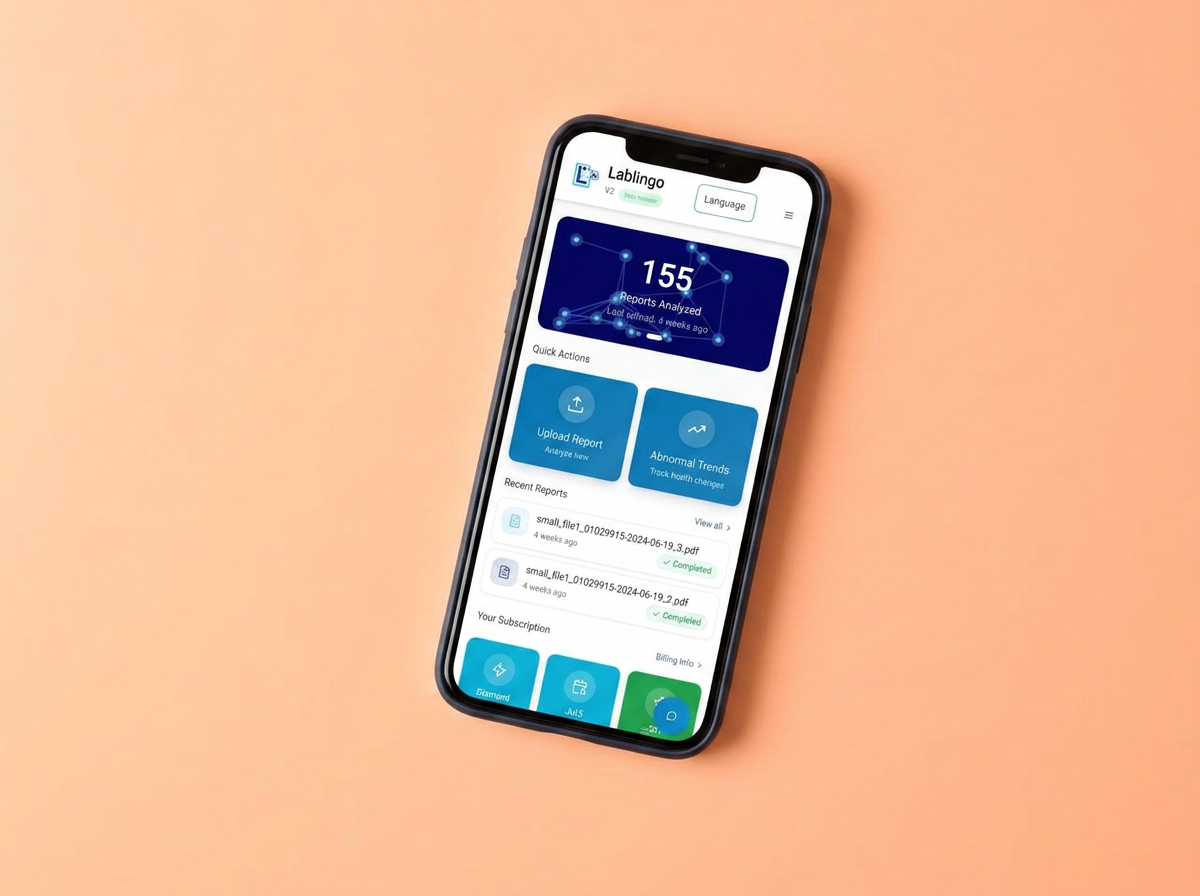 Lablingo — AI medical lab report interpretation
